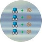 The smaller, invisible to the naked eye colloidal particles that passed the first obstacle are stopped by 1-micron PP filter.